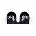 BYE-BRA - REGGISENO SENZA MANIGLIE EN U NERO COPPA D