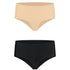 BYE-BRA - PACK 2 UDS MUTANDINE SENZA CUCITURE MISURARE L