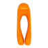 SATISFYER - VIBRATORE DA DITO CANDY CANE ARANCIONE