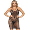 LEG AVENUE - MINIABITOMULTI RETE TAGLIA UNICA - NERO