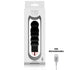 DOLCE VITA - VIBRATORE RICARICABILE SEI NERO 7 VELOCITÀ