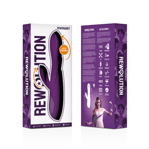 REWOLUTION - REWORABBIT VIBRATORE FLESSIBILE CON RABBIT