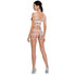 PASSION - WOMAN BS089 BODYSTOCKING BIANCO TAGLIA UNICA