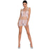 PASSION - WOMAN BS090 BODYSTOCKING BIANCO TAGLIA UNICA