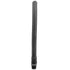 ALL BLACK - DOCCIA ANALE IN SILICONE 27 CM