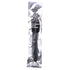 ALL BLACK - DOCCIA ANALE HINCHABLE IN SILICONE 27 CM