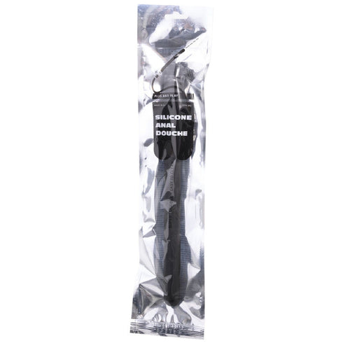ALL BLACK - MEGA RIPPLE DOCCIA ANALE IN SILICONE 28,5 CM