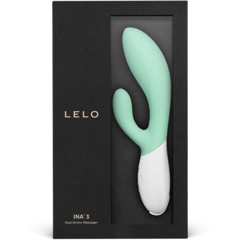LELO - INA 3 VIBRATORE RABBIT VERDE ALGHE DI LUSSO