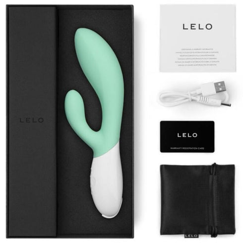 LELO - INA 3 VIBRATORE RABBIT VERDE ALGHE DI LUSSO