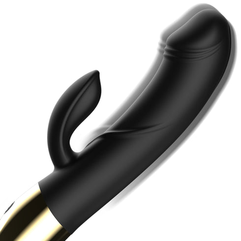 IBIZA - POTENTE VIBRATORE ANATOMICO CON RABBIT