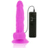 DIVERSIA - DILDO VIBRANTE FLESSIBILE VIOLA 18 CM -O- 4 CM