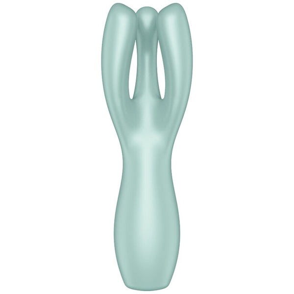 SATISFYER - VIBRATORE THREESOME 3 MENTA