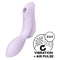 SATISFYER - VIBRATORE CURVY TRINITY 2 AIR PULSE VIOLA
