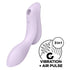 SATISFYER - VIBRATORE CURVY TRINITY 2 AIR PULSE VIOLA