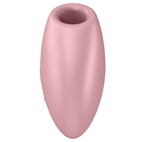 SATISFYER - CUTIE HEART STIMOLATORE E VIBRATORE AIR PULSE ROSA