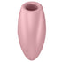 SATISFYER - CUTIE HEART STIMOLATORE E VIBRATORE AIR PULSE ROSA