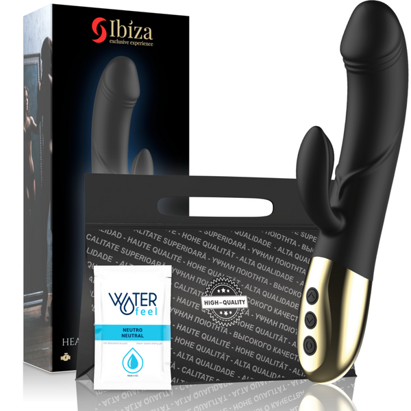 IBIZA - POTENTE VIBRATORE ANATOMICO CON RABBIT
