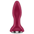 SATISFYER - ROTATOR PLUG 2+ APP VIBRANTE PLUG ROSSO
