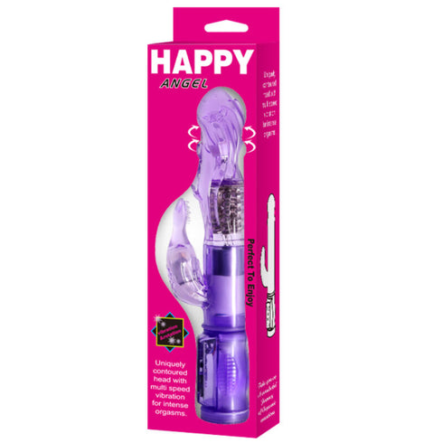 BAILE - MINI ROTATORE CON RABBIT HAPPY ANGEL LILLA