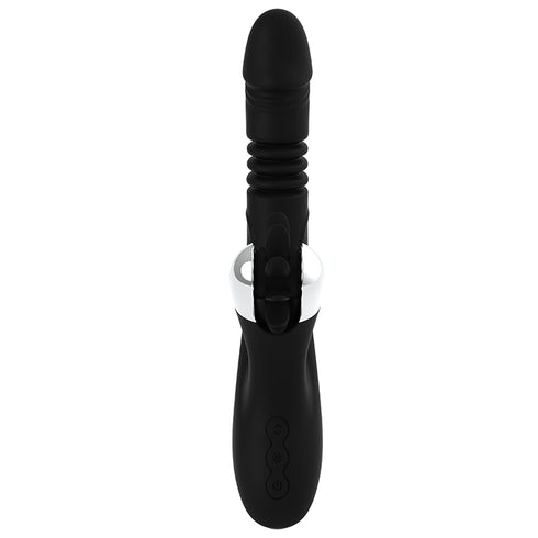 BLACK&SILVER - VIBRA SU E GIÙ CON CANNA DI RABBIT