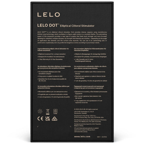 LELO - STIMOLATORE CLITORIDE DOT - ROSA