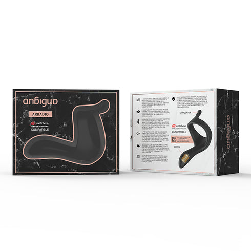 ANBIGUO - ARKADIO STIMOLATORE DEL GLANDE E DEL PERINEO COMPATIBILE CON TECNOLOGIA WIRELESS WATCHME