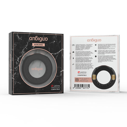 ANBIGUO - ADRIANO ANELLO VIBRANTE + TELECOMANDO WATCHME