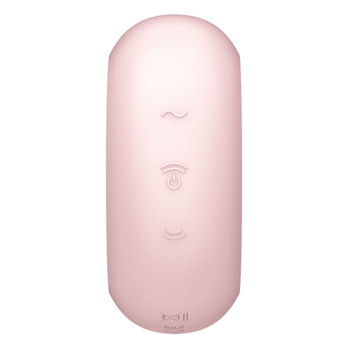 SATISFYER - STIMOLATORE E VIBRATORE A DOPPIO PRO TO GO 3 ROSA