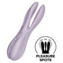 SATISFYER - VIBRATORE THREESOME 2 VIOLA