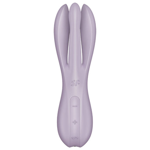 SATISFYER - VIBRATORE THREESOME 2 VIOLA