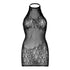 LEG AVENUE - MINI ABITO CON STRASS TAGLIA UNICA - NERO