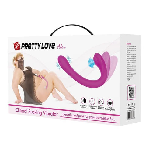 PRETTY LOVE - VIBRATORE E SUCCHIACLI ALEX LILAC