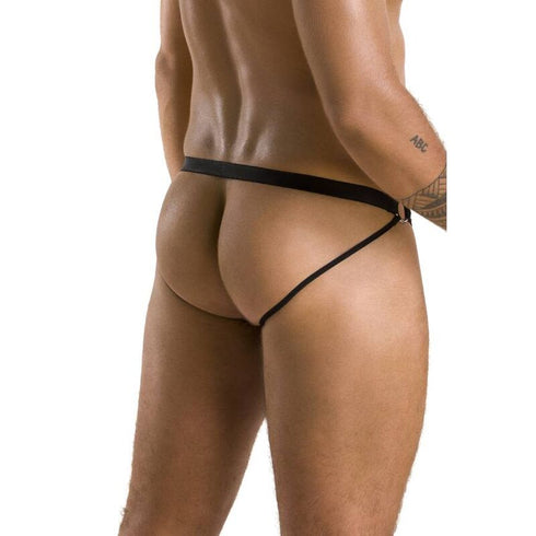 PASSION - 034 SLIP OPEN LUKE NERO L/XL