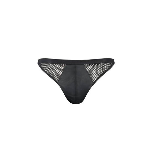 PASSION - 034 SLIP OPEN LUKE NERO L/XL