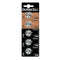 DURACELL - BATTERIA BOTTONE LITIO CR2025 3V 5 UNIT