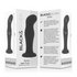 BLACK&SILVER - SEAN PLUG ANALE PREMIUM IN SILICONE NERO