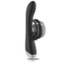 BLACK&SILVER - DJ. STIMOLATORE RABBIT IN SILICONE RICARICABILE ADAM NERO