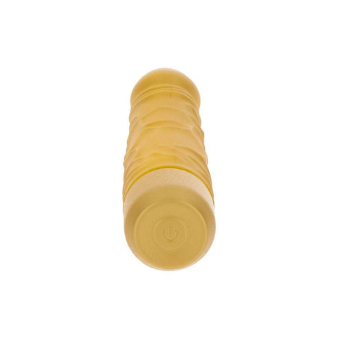 GET REAL - VIBRATORE ORIGINALE GOLD DICKER ORO