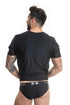 ANAIS MEN - T-SHIRT PETROL XL