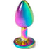 SECRETPLAY - TAPPO IN METALLO RAINBOW TAGLIA PICCOLA 7 CM