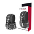 DARKNESS - MANETTE IN PELLE STRUTTURATA NERA