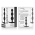 BLACK&SILVER - CATENA PER SFERE ANALI RUPERT 10 CM