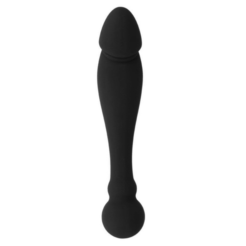 BLACK&SILVER - DILDO STIMOLANTE DEL PUNTO G KARL 18 CM