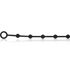 BLACK&SILVER - KORG ROSARIO ANALE INIZIAZIONE IN SILICONE 21 CM