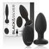 BLACK&SILVER - TELECOMANDO ROTATORE ANALE IN SILICONE CON TAPPO POZZETTI
