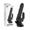BASECOCK - VIBRATORE REALISTICO TELECOMANDO NERO 18.5 CM -O- 4CM