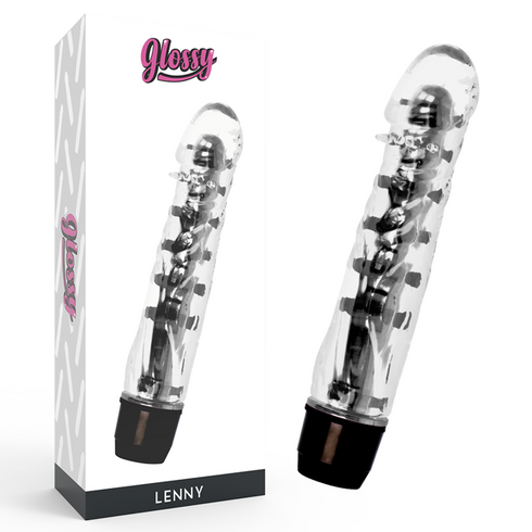 GLOSSY - LENNY VIBRATORE NERO