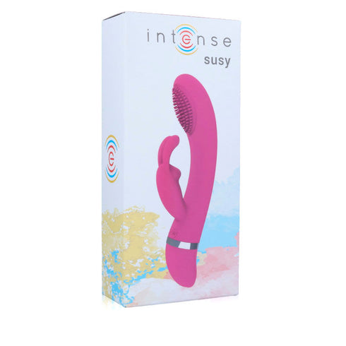 INTENSE - VIBRATORE OSCILLANTE SUSY IN SILICONE ROSA RABBIT