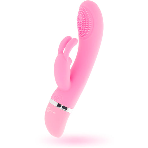 INTENSE - VIBRATORE OSCILLANTE SUSY IN SILICONE ROSA RABBIT