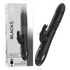 BLACK&SILVER - KENJI VIBRATORE RABBIT UP & DOWN + TELECOMANDO WATCHME